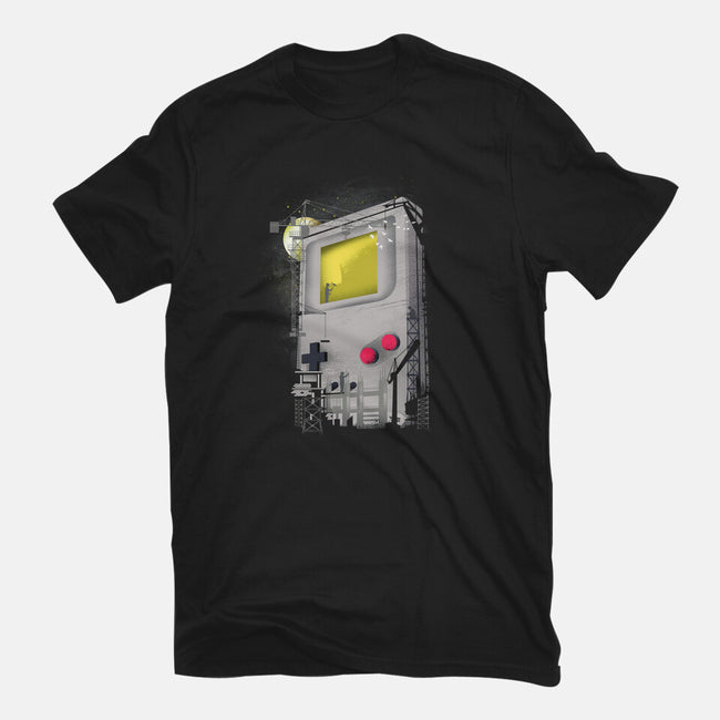Game Under-Construction-Womens-Fitted-Tee-dandingeroz