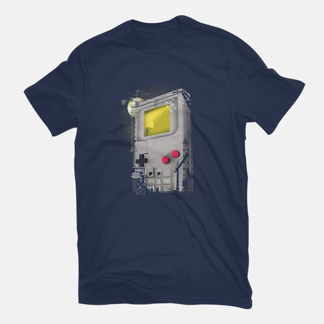 Game Under-Construction-Womens-Fitted-Tee-dandingeroz