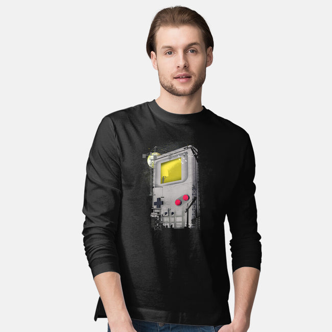 Game Under-Construction-Mens-Long Sleeved-Tee-dandingeroz