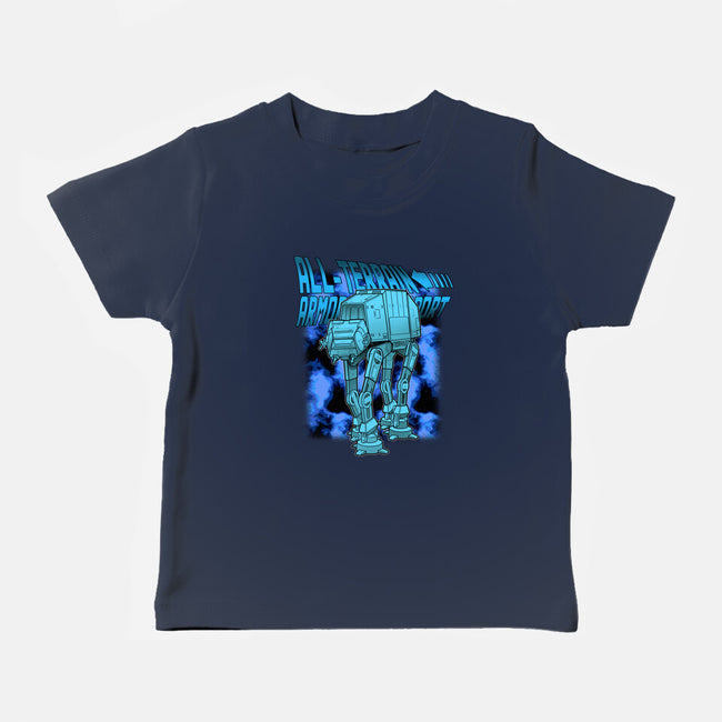 Mega Terrain Mecha Transport-Baby-Basic-Tee-Astrobot Invention