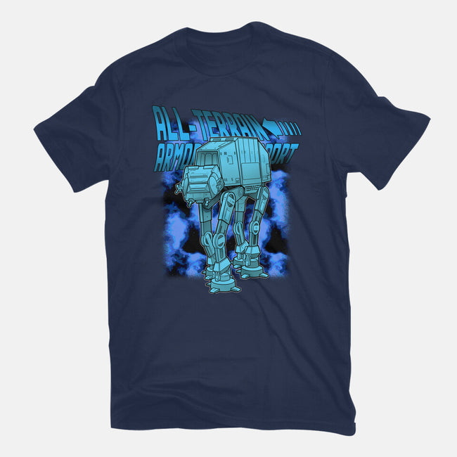 Mega Terrain Mecha Transport-Mens-Basic-Tee-Astrobot Invention