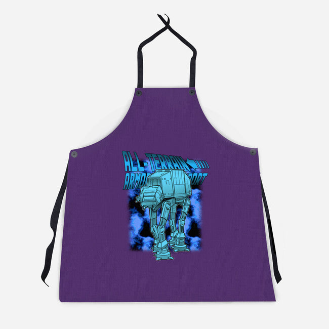 Mega Terrain Mecha Transport-Unisex-Kitchen-Apron-Astrobot Invention