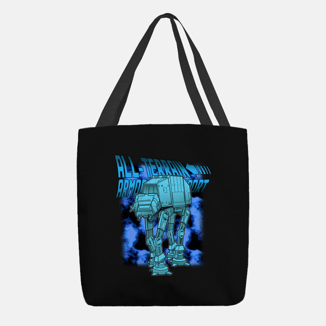 Mega Terrain Mecha Transport-None-Basic Tote-Bag-Astrobot Invention