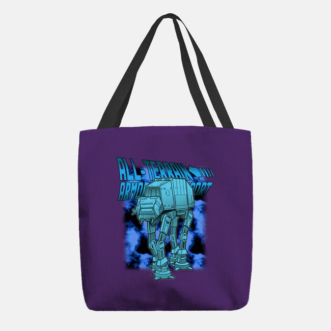 Mega Terrain Mecha Transport-None-Basic Tote-Bag-Astrobot Invention