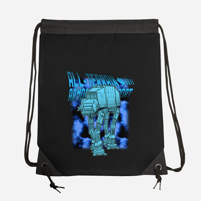 Mega Terrain Mecha Transport-None-Drawstring-Bag-Astrobot Invention