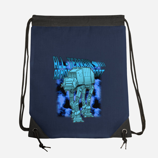 Mega Terrain Mecha Transport-None-Drawstring-Bag-Astrobot Invention
