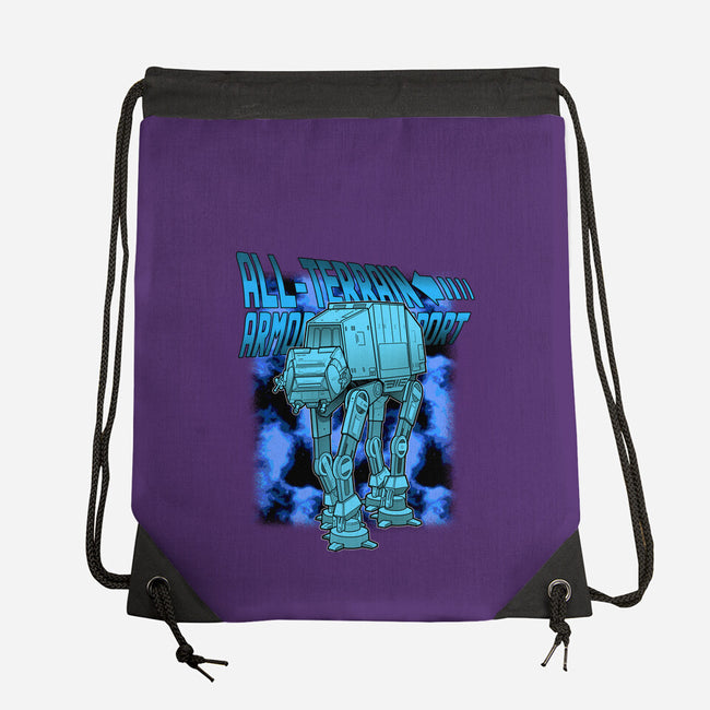 Mega Terrain Mecha Transport-None-Drawstring-Bag-Astrobot Invention