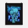 Mega Terrain Mecha Transport-None-Matte-Poster-Astrobot Invention