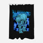 Mega Terrain Mecha Transport-None-Polyester-Shower Curtain-Astrobot Invention