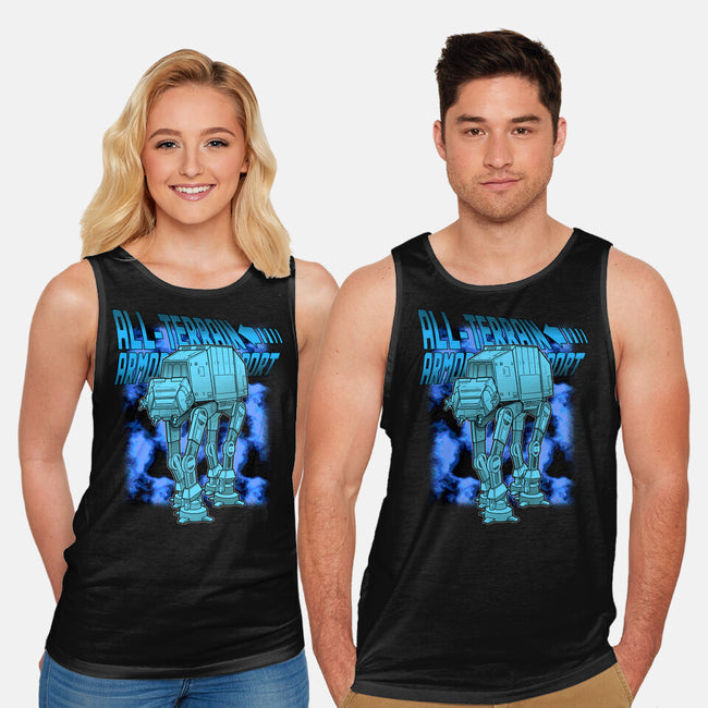 Mega Terrain Mecha Transport-Unisex-Basic-Tank-Astrobot Invention