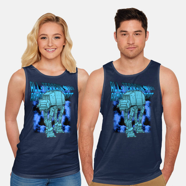 Mega Terrain Mecha Transport-Unisex-Basic-Tank-Astrobot Invention