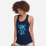Mega Terrain Mecha Transport-Womens-Racerback-Tank-Astrobot Invention