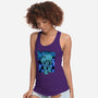 Mega Terrain Mecha Transport-Womens-Racerback-Tank-Astrobot Invention