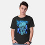 Mega Terrain Mecha Transport-Mens-Basic-Tee-Astrobot Invention