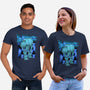 Mega Terrain Mecha Transport-Unisex-Basic-Tee-Astrobot Invention