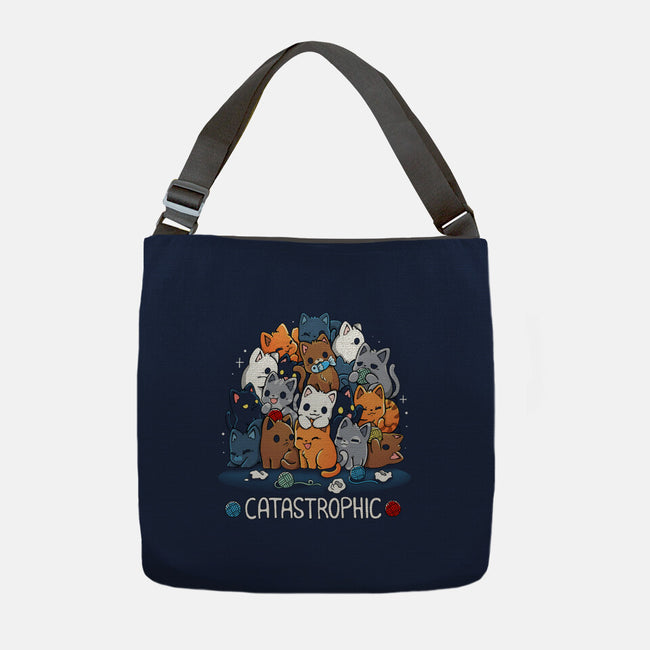 Catastrophic Family-None-Adjustable Tote-Bag-Vallina84