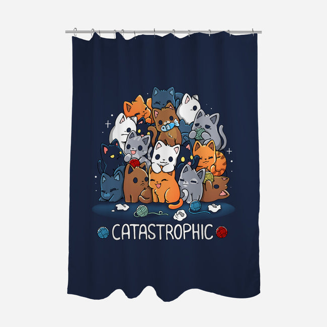 Catastrophic Family-None-Polyester-Shower Curtain-Vallina84