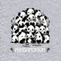 Pandamonium Family-Womens-V-Neck-Tee-Vallina84