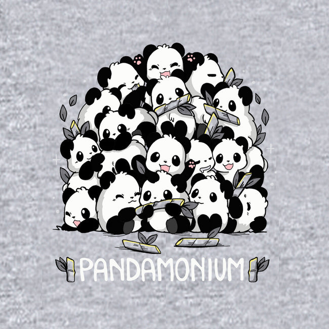 Pandamonium Family-Mens-Heavyweight-Tee-Vallina84
