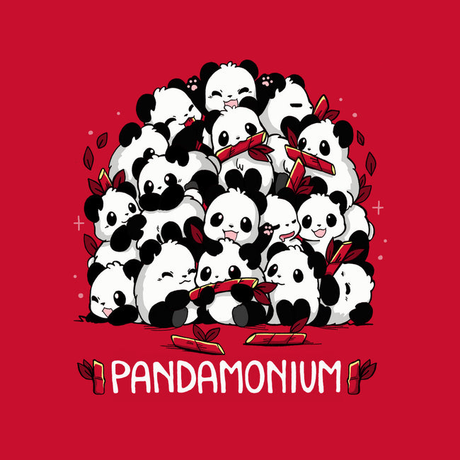 Pandamonium Family-Womens-Basic-Tee-Vallina84