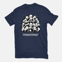 Pandamonium Family-Mens-Heavyweight-Tee-Vallina84