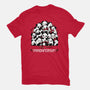 Pandamonium Family-Mens-Heavyweight-Tee-Vallina84