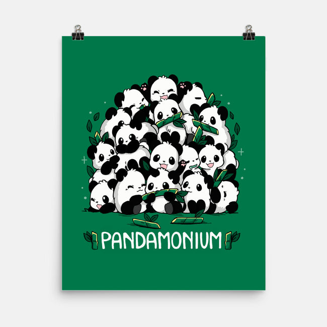 Pandamonium Family-None-Matte-Poster-Vallina84