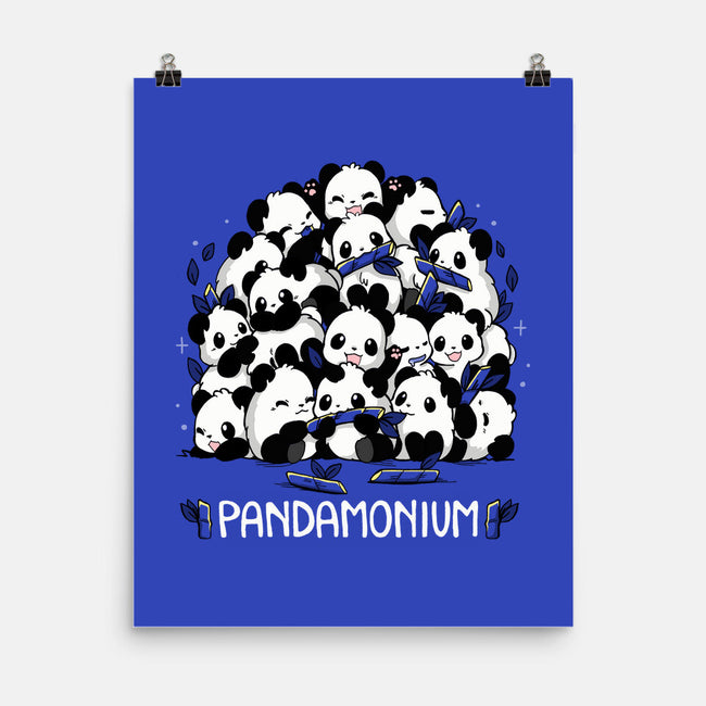 Pandamonium Family-None-Matte-Poster-Vallina84