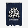 Pandamonium Family-None-Polyester-Shower Curtain-Vallina84