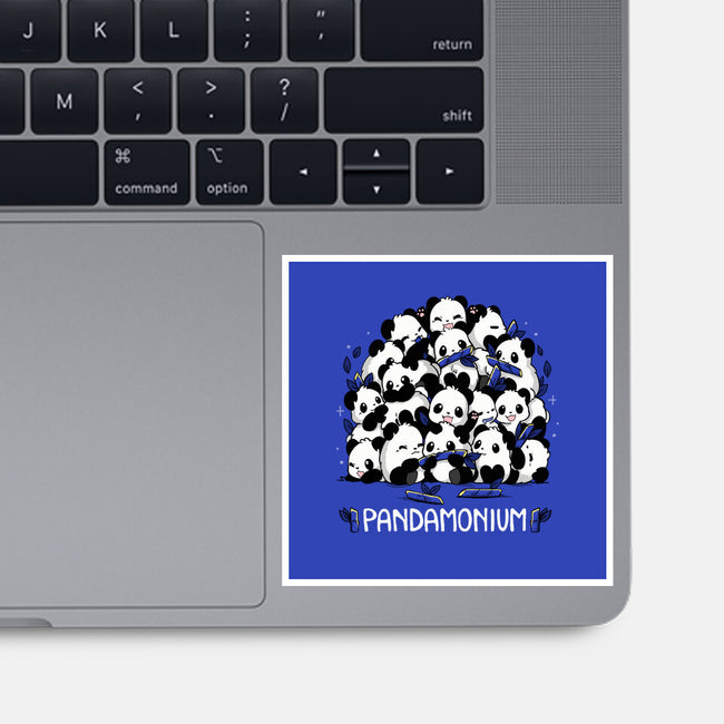 Pandamonium Family-None-Glossy-Sticker-Vallina84