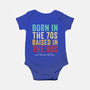 Raised In The 80s-Baby-Basic-Onesie-DrMonekers