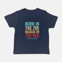 Raised In The 80s-Baby-Basic-Tee-DrMonekers