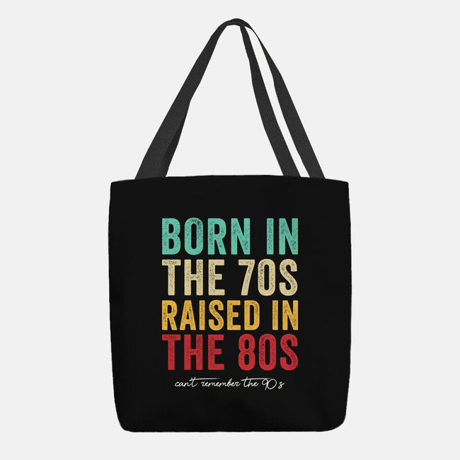 Raised In The 80s-None-Basic Tote-Bag-DrMonekers