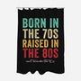 Raised In The 80s-None-Polyester-Shower Curtain-DrMonekers