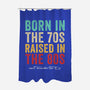 Raised In The 80s-None-Polyester-Shower Curtain-DrMonekers