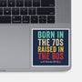 Raised In The 80s-None-Glossy-Sticker-DrMonekers