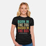 Raised In The 80s-Womens-Fitted-Tee-DrMonekers