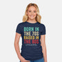 Raised In The 80s-Womens-Fitted-Tee-DrMonekers