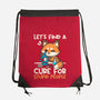 Fox Cure For Stupid People-None-Drawstring-Bag-NemiMakeit