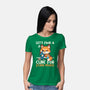 Fox Cure For Stupid People-Womens-Basic-Tee-NemiMakeit