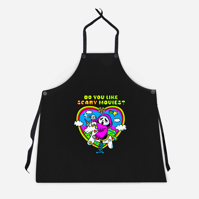 A Scary Ride-Unisex-Kitchen-Apron-krisren28