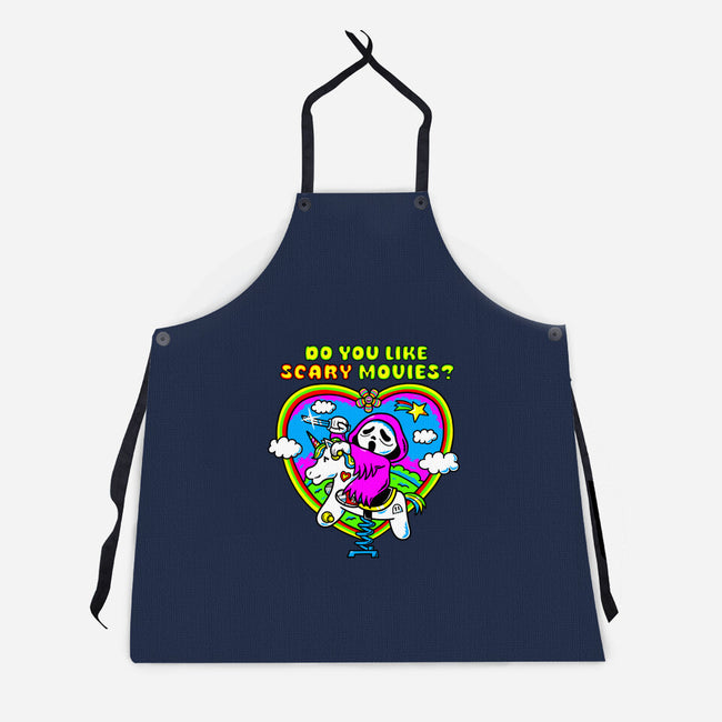A Scary Ride-Unisex-Kitchen-Apron-krisren28