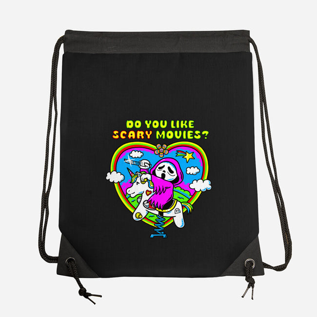 A Scary Ride-None-Drawstring-Bag-krisren28