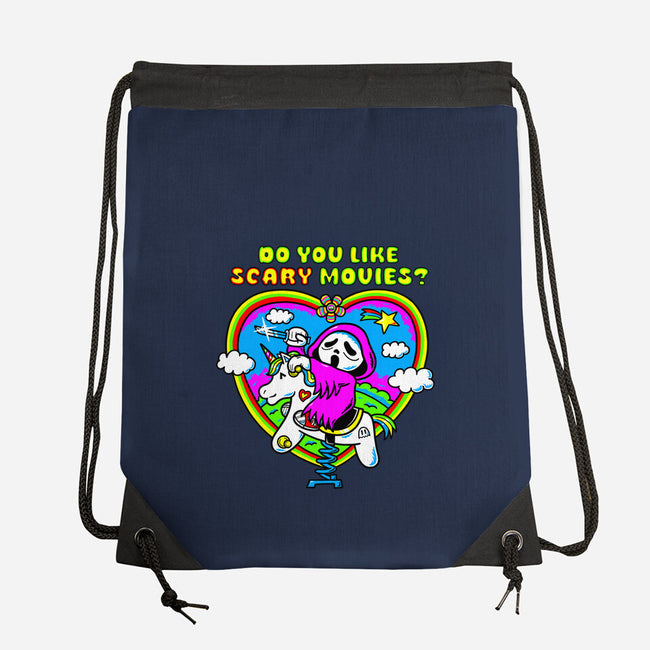 A Scary Ride-None-Drawstring-Bag-krisren28