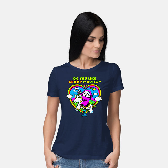 A Scary Ride-Womens-Basic-Tee-krisren28