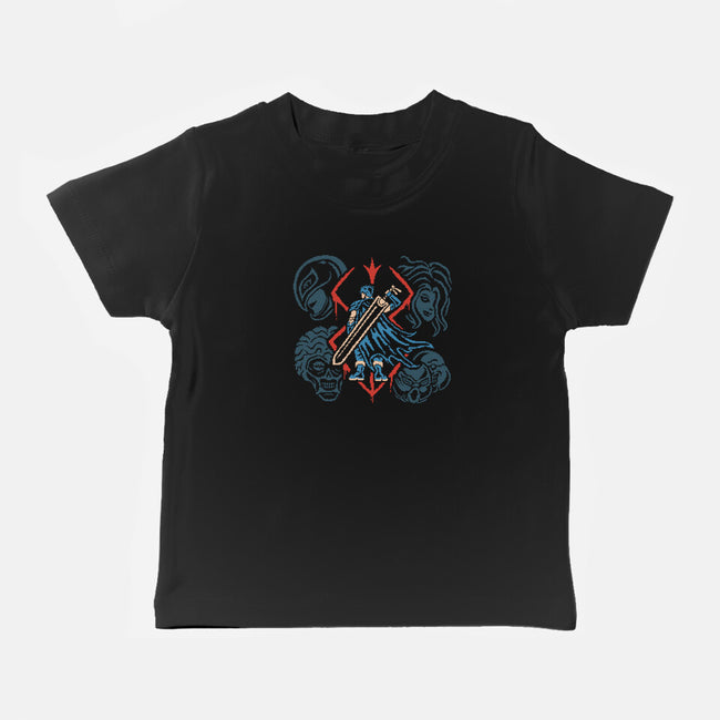Evil Omen-Baby-Basic-Tee-Henrique Torres