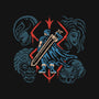 Evil Omen-None-Polyester-Shower Curtain-Henrique Torres