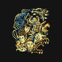 Sky Raiders-None-Fleece-Blanket-Henrique Torres
