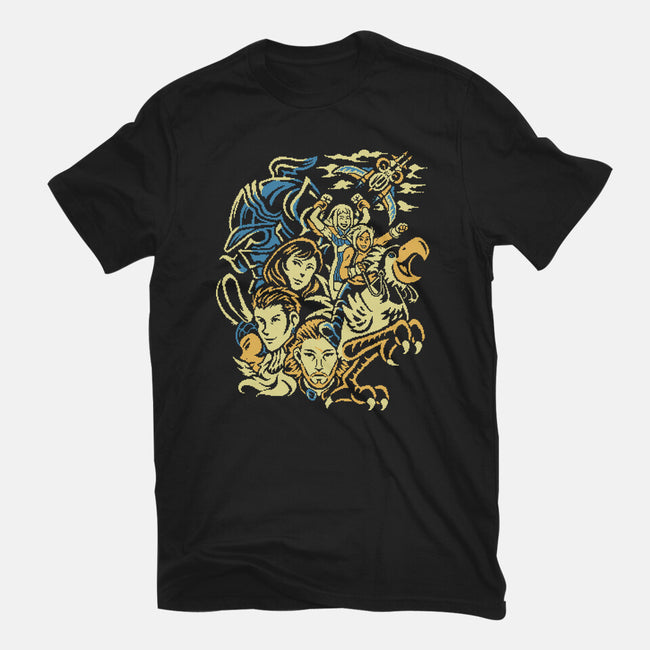 Sky Raiders-Womens-Fitted-Tee-Henrique Torres