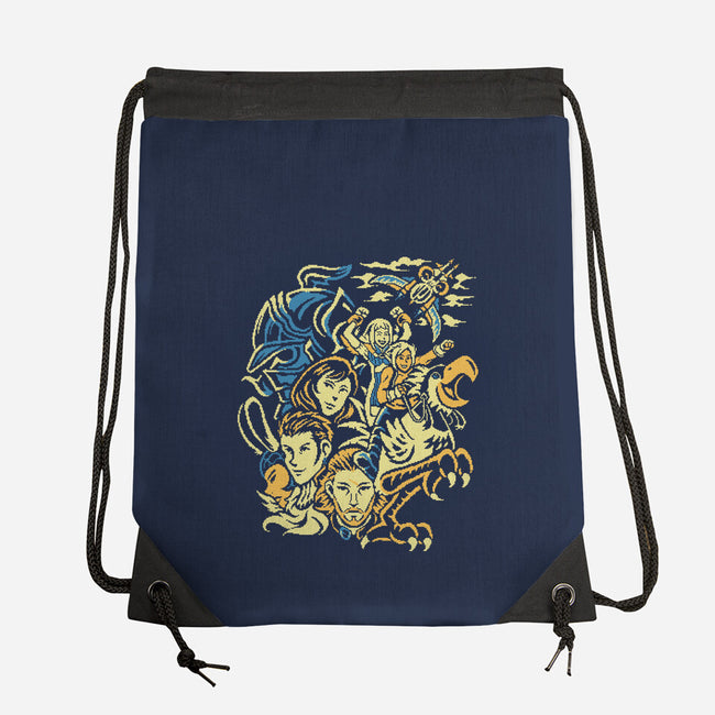 Sky Raiders-None-Drawstring-Bag-Henrique Torres